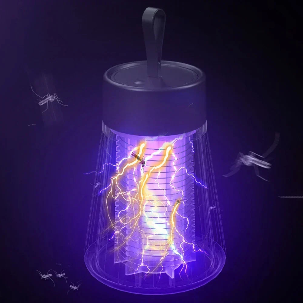 LED Mosquito Lamp with 365nm UV Light, USB Rechargeable and Portable