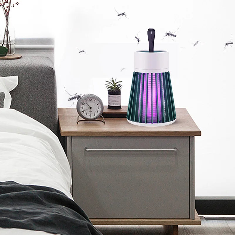 LED Mosquito Lamp with 365nm UV Light, USB Rechargeable and Portable