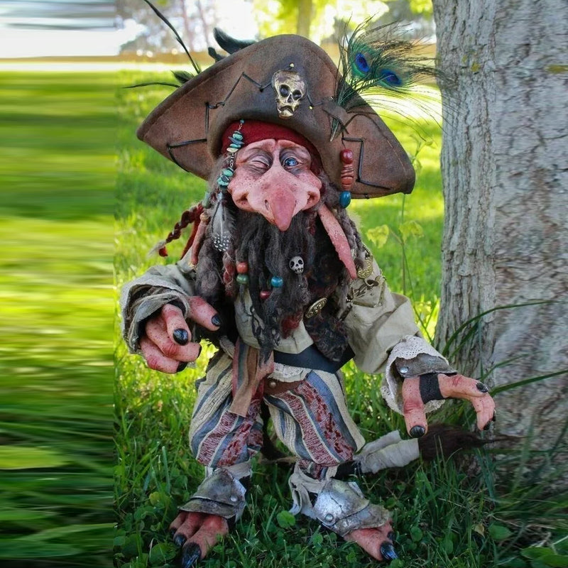 Large Garden Goblin Hard Plastic Outdoor Decoration
