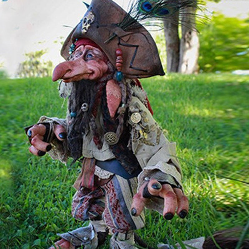 Large Garden Goblin Hard Plastic Outdoor Decoration