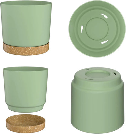 Large Lightweight Plant Pot with Drainage Holes for Indoor and Outdoor Use