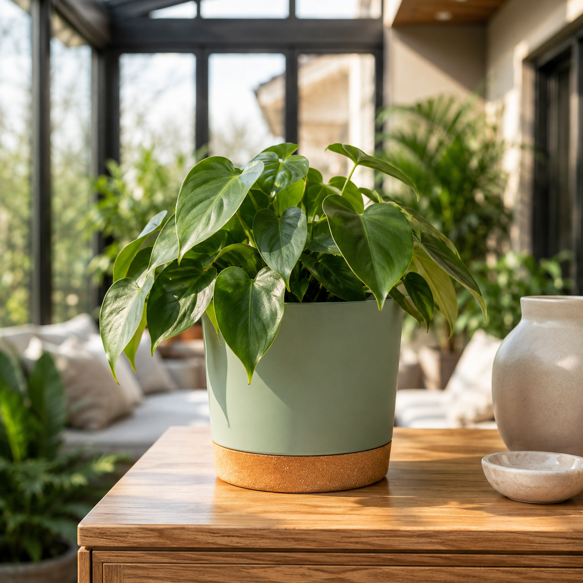 Large Lightweight Plant Pot with Drainage Holes for Indoor and Outdoor Use