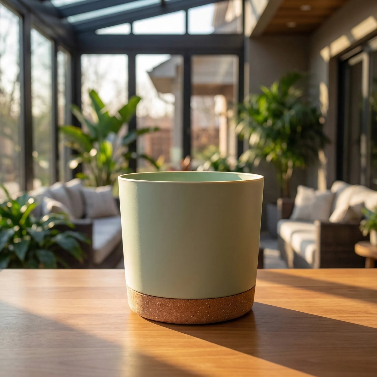 Large Lightweight Plant Pot with Drainage Holes for Indoor and Outdoor Use