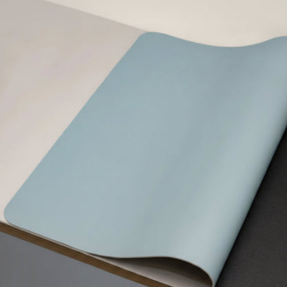 Large PU Leather Desk Mat with Non Slip Base for Office and Gaming