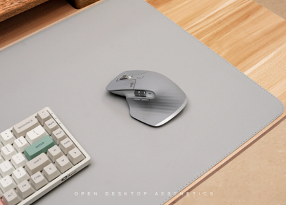 Large PU Leather Desk Mat with Non Slip Base for Office and Gaming