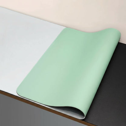 Large PU Leather Desk Mat with Non Slip Base for Office and Gaming