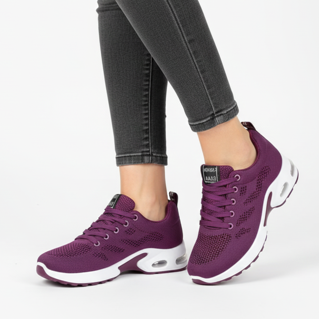 Lightweight Comfort Walking Shoes with Wide Toe Box and Non-Slip Sole