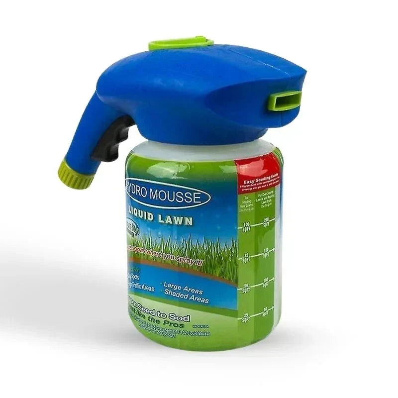 Liquid Lawn Seed Spray for Filling Thin and Bare Grass Areas