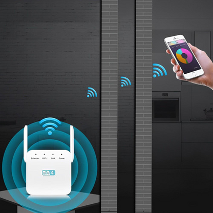 Long Range WiFi Repeater for Extended Home Coverage