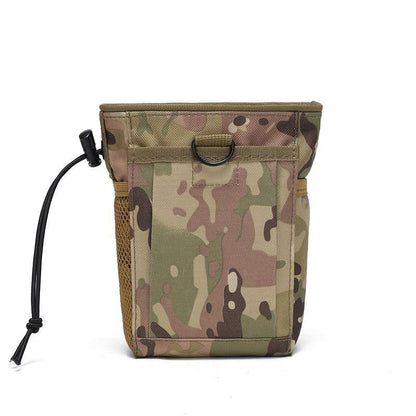 MOLLE Tactical Dump Pouch with 600D Nylon and Drawstring Closure