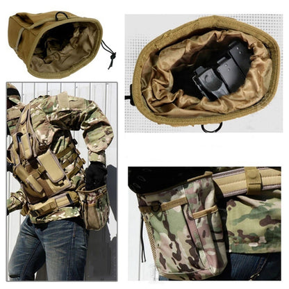 MOLLE Tactical Dump Pouch with 600D Nylon and Drawstring Closure