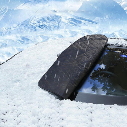 Magnetic Car Snow and Frost Cover with Mirror Protection