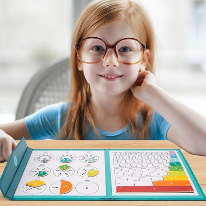 Magnetic Fraction Disk Demonstrator for Hands-On Fraction Learning