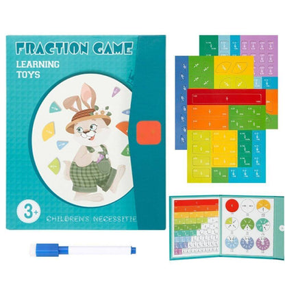 Magnetic Fraction Disk Demonstrator for Hands-On Fraction Learning