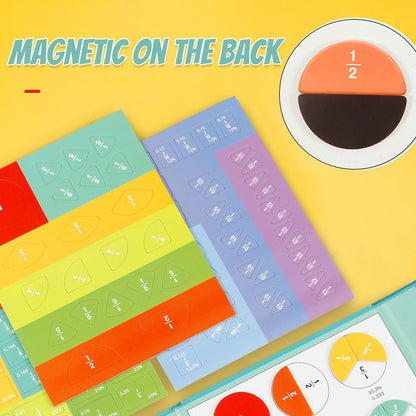 Magnetic Fraction Disk Demonstrator for Hands-On Fraction Learning