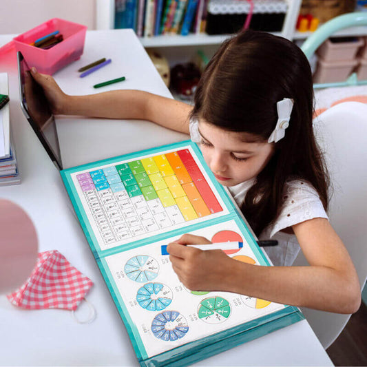 Magnetic Fraction Disk Demonstrator for Hands-On Fraction Learning
