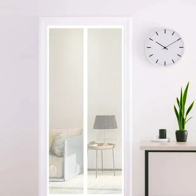 Magnetic Hinged Door Screen with Automatic Closing for Insect Protection