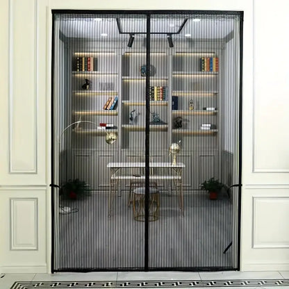 Magnetic Hinged Door Screen with Automatic Closing for Insect Protection