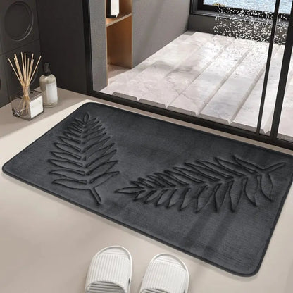 Memory Foam Bath Mat Set – Soft Absorbent Mats with Non-Slip Backing