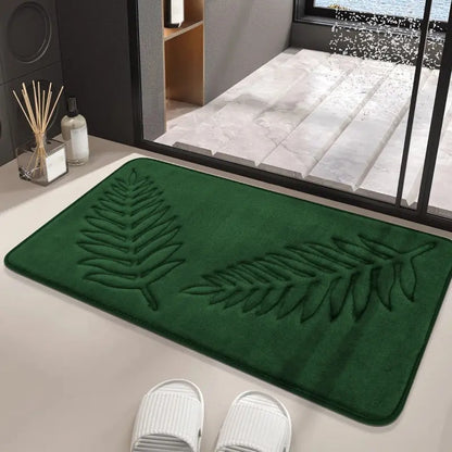 Memory Foam Bath Mat Set – Soft Absorbent Mats with Non-Slip Backing