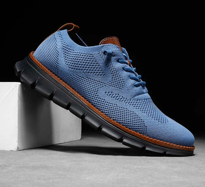 Men’s Breathable Winter Shoes with Wide Toe Box and Thermal Sole