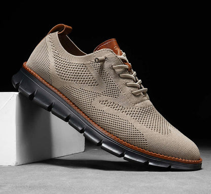 Men’s Breathable Winter Shoes with Wide Toe Box and Thermal Sole