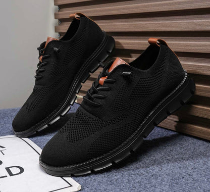 Men’s Breathable Winter Shoes with Wide Toe Box and Thermal Sole