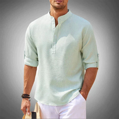 Men's Casual Shirt with Versatile Colours and Sizes XS–6XL