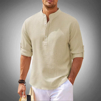 Men's Casual Shirt with Versatile Colours and Sizes XS–6XL