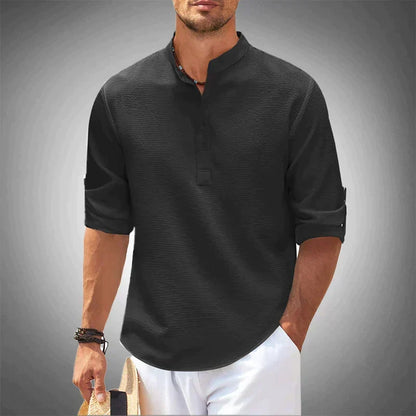 Men's Casual Shirt with Versatile Colours and Sizes XS–6XL