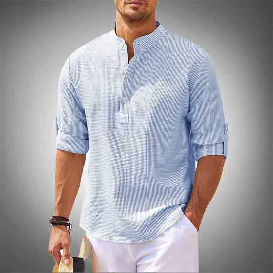 Men's Casual Shirt with Versatile Colours and Sizes XS–6XL