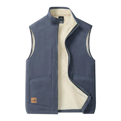 Men's Insulated Winter Vest with Lightweight Layering Design