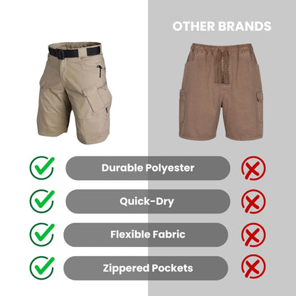 Men’s Outdoor Cargo Shorts – Durable, Stretch & Quick-Dry