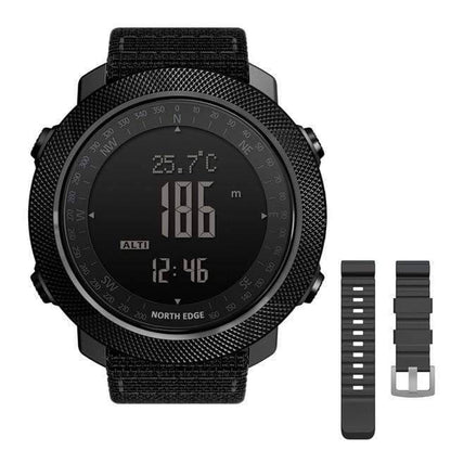 Men's Outdoor Digital Watch with Altimeter, Barometer and Compass
