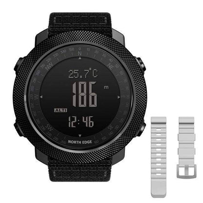 Men's Outdoor Digital Watch with Altimeter, Barometer and Compass