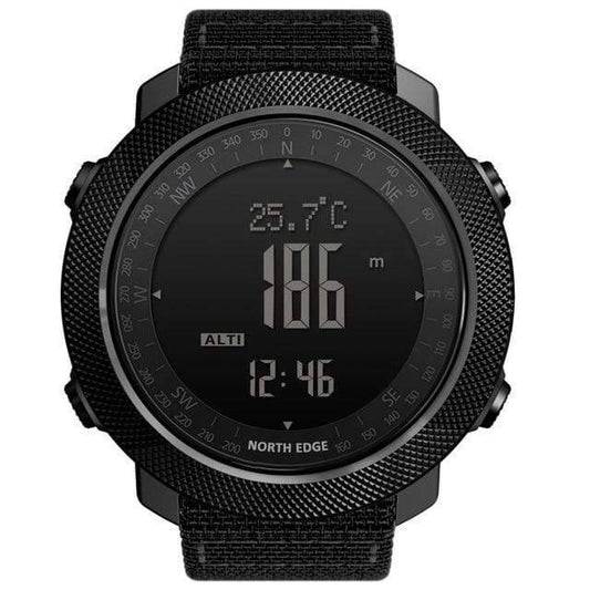 Men's Outdoor Digital Watch with Altimeter, Barometer and Compass