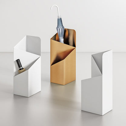 Metal Umbrella Stand with Removable Drip Tray and Scandinavian Design