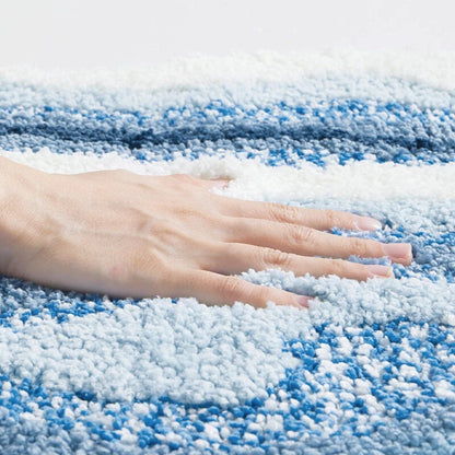Microfibre Bath Mat – Soft Absorbent Bathroom Mat with Non-Slip Backing