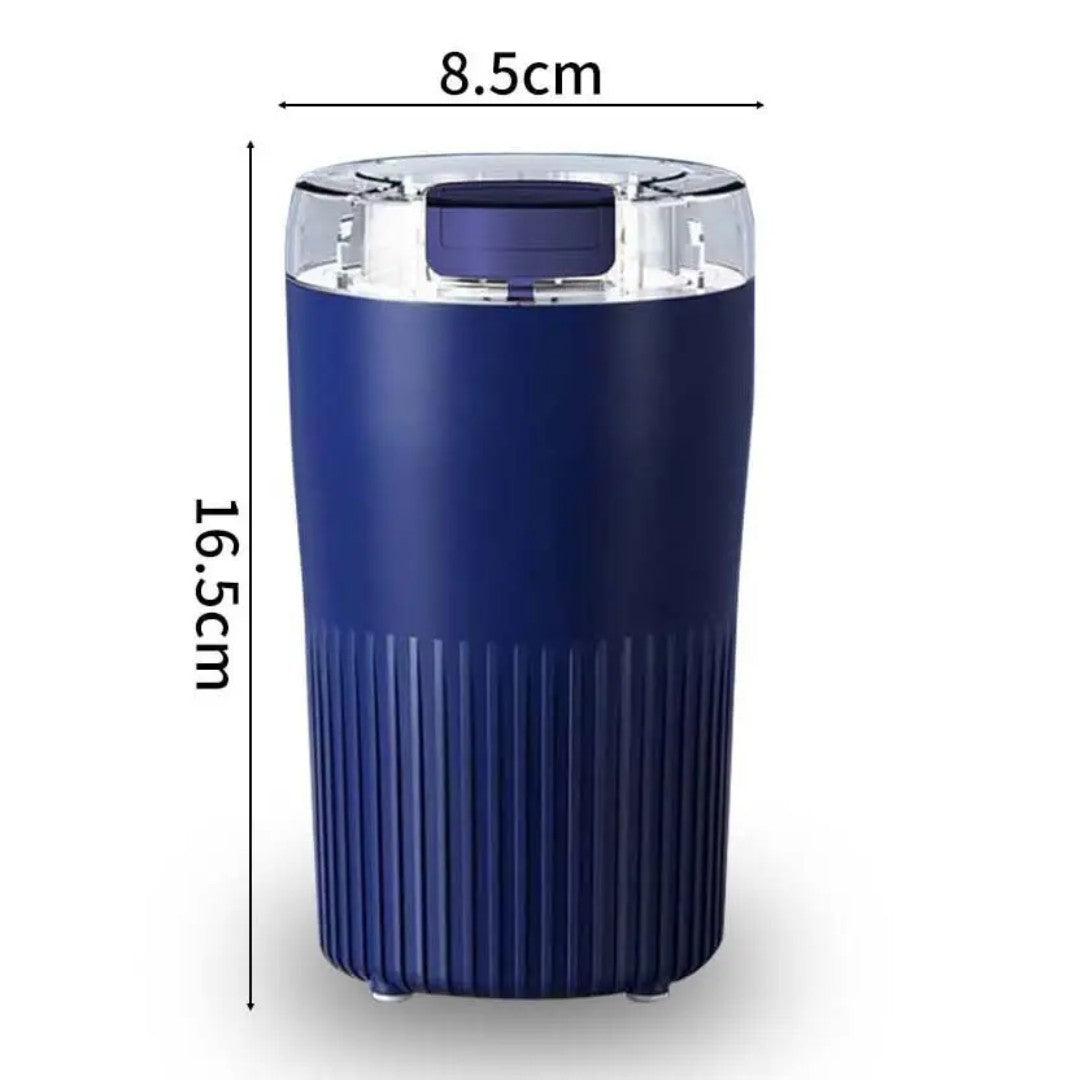 Mini Electric Coffee and Spice Grinder with Stainless Steel Blades