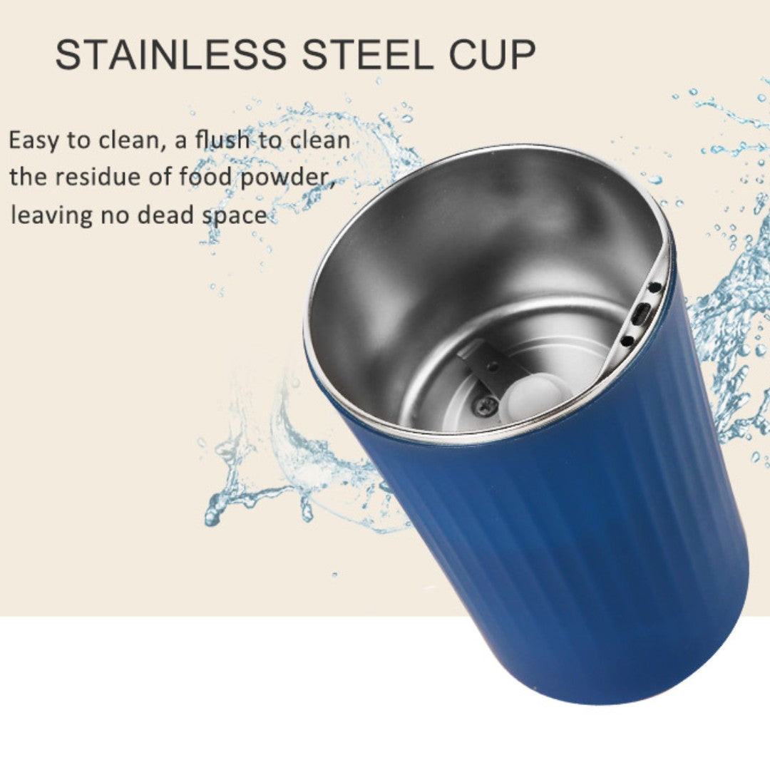 Mini Electric Coffee and Spice Grinder with Stainless Steel Blades