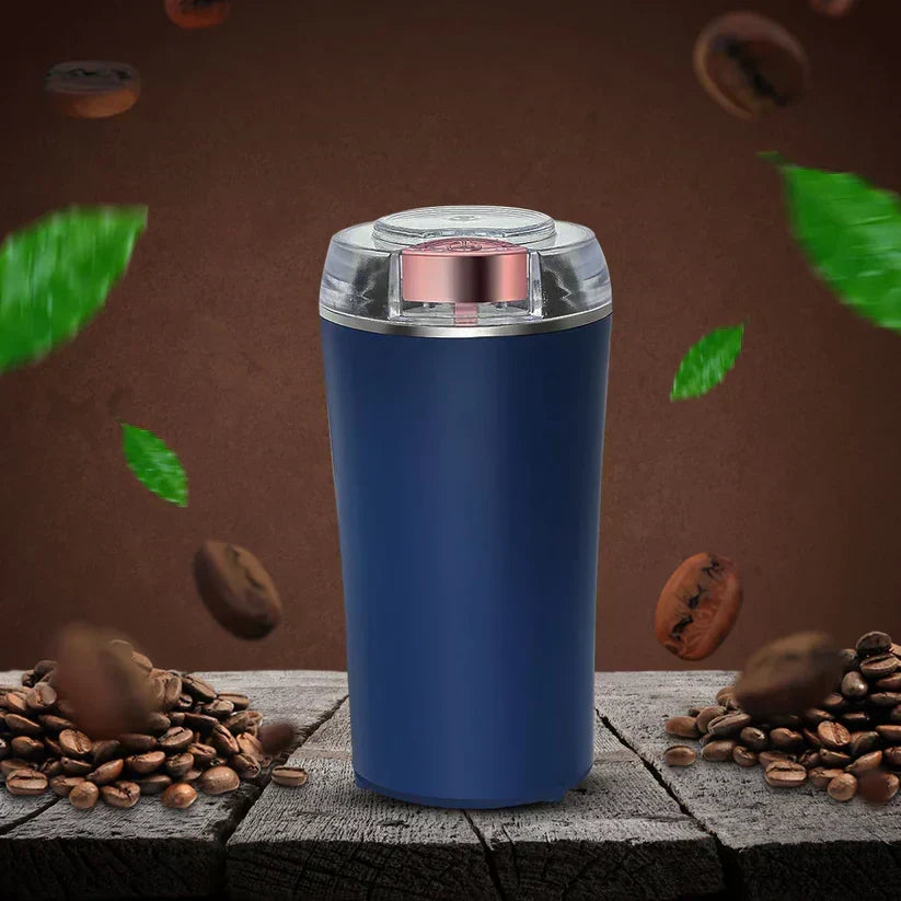 Mini Electric Coffee and Spice Grinder with Stainless Steel Blades