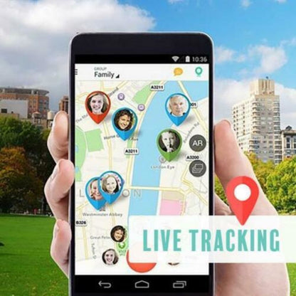 Mini GPS Tracker for Kids with Real-Time Location, Geofence and SOS