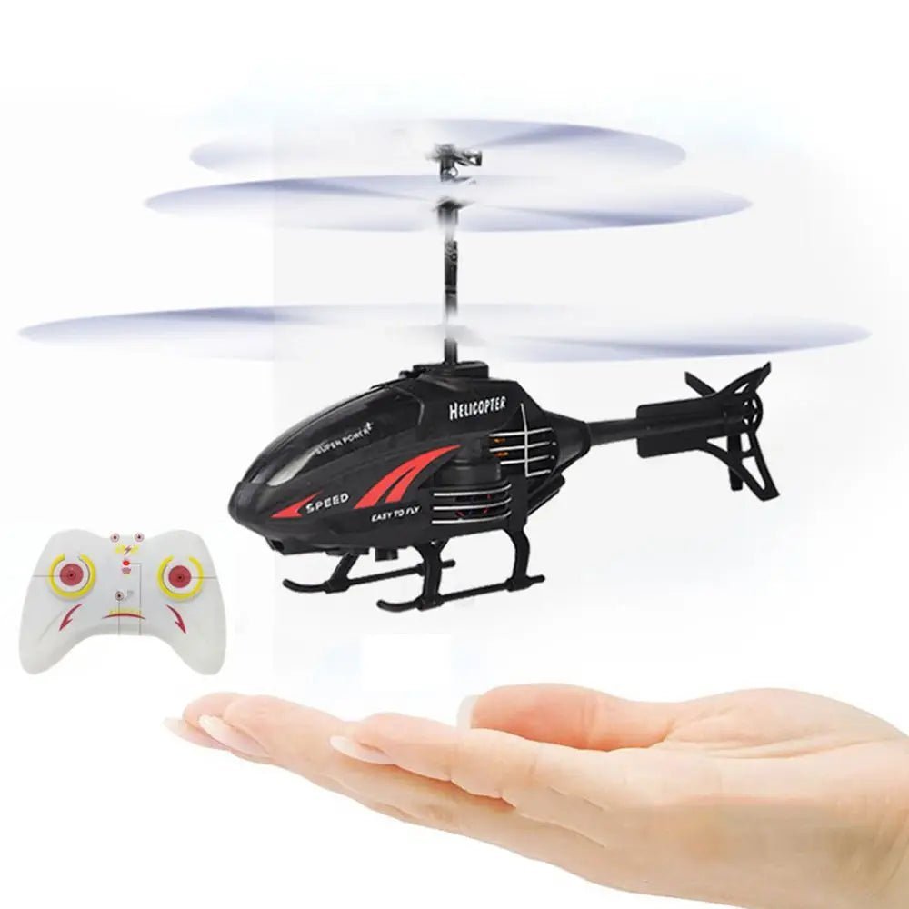 Mini RC Helicopter for Kids with Gyroscopic Stabilisation and Easy Control