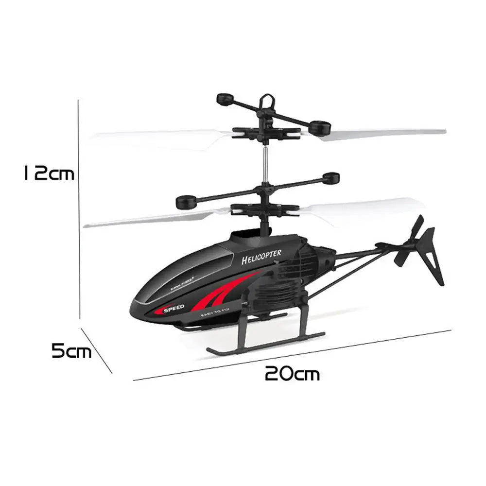 Mini RC Helicopter for Kids with Gyroscopic Stabilisation and Easy Control