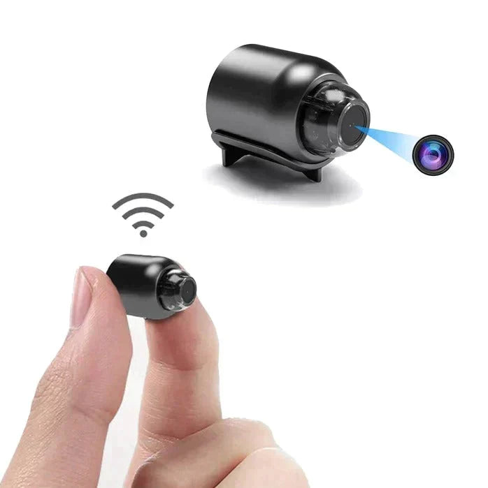 Mini Wi-Fi Security Camera with 1080p HD, Night Vision and Motion Detection