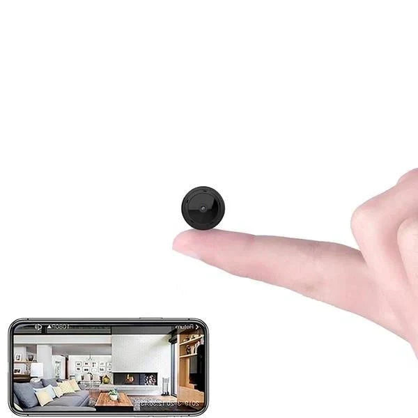 Mini WiFi Security Camera with HD Video, Night Vision and Motion Detection