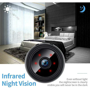 Mini Wireless Magnetic Security Camera with 1080P HD Live Video