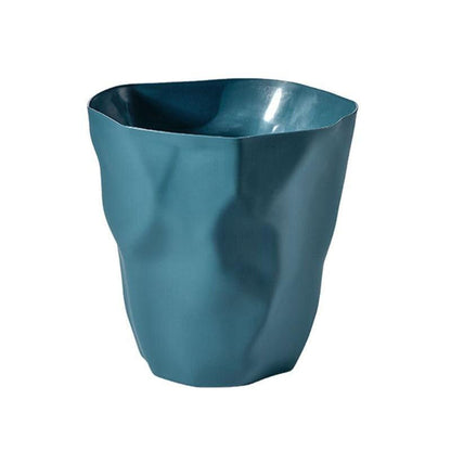 Minimalist Irregular Plastic Waste Bin for Modern Spaces