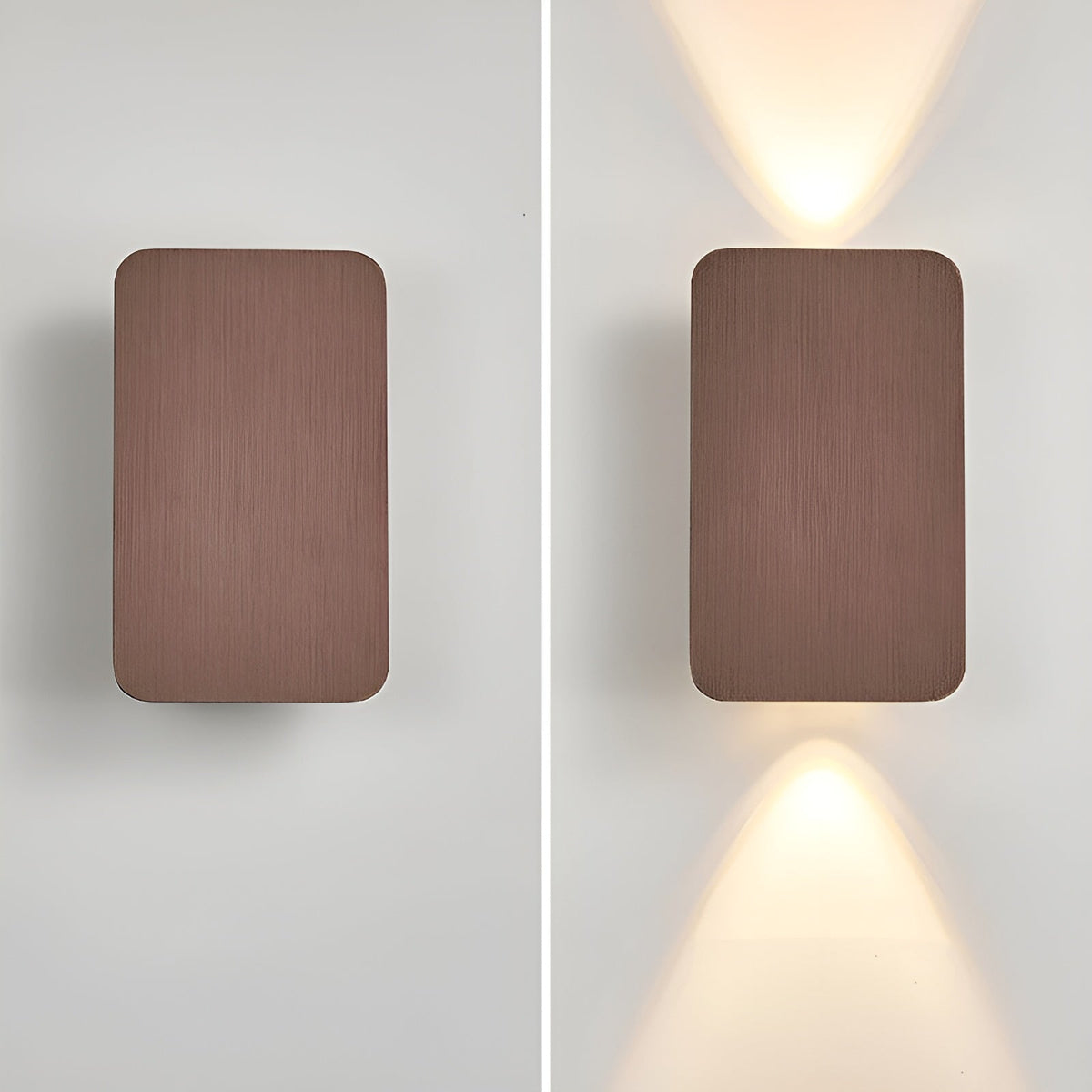 Minimalist LED Wall Lamp with Aluminium Body for Modern Interior Lighting