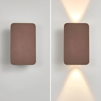 Minimalist LED Wall Lamp with Aluminium Body for Modern Interior Lighting